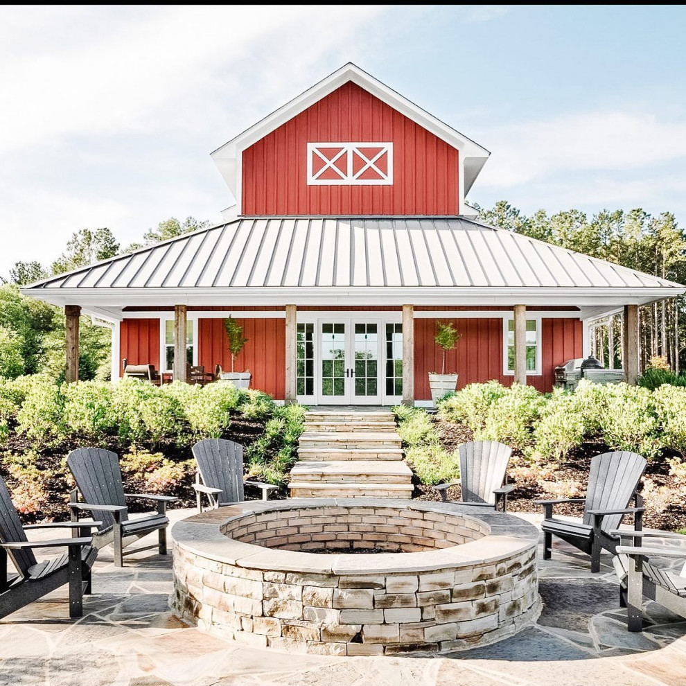 Photo of a country patio in Atlanta.
