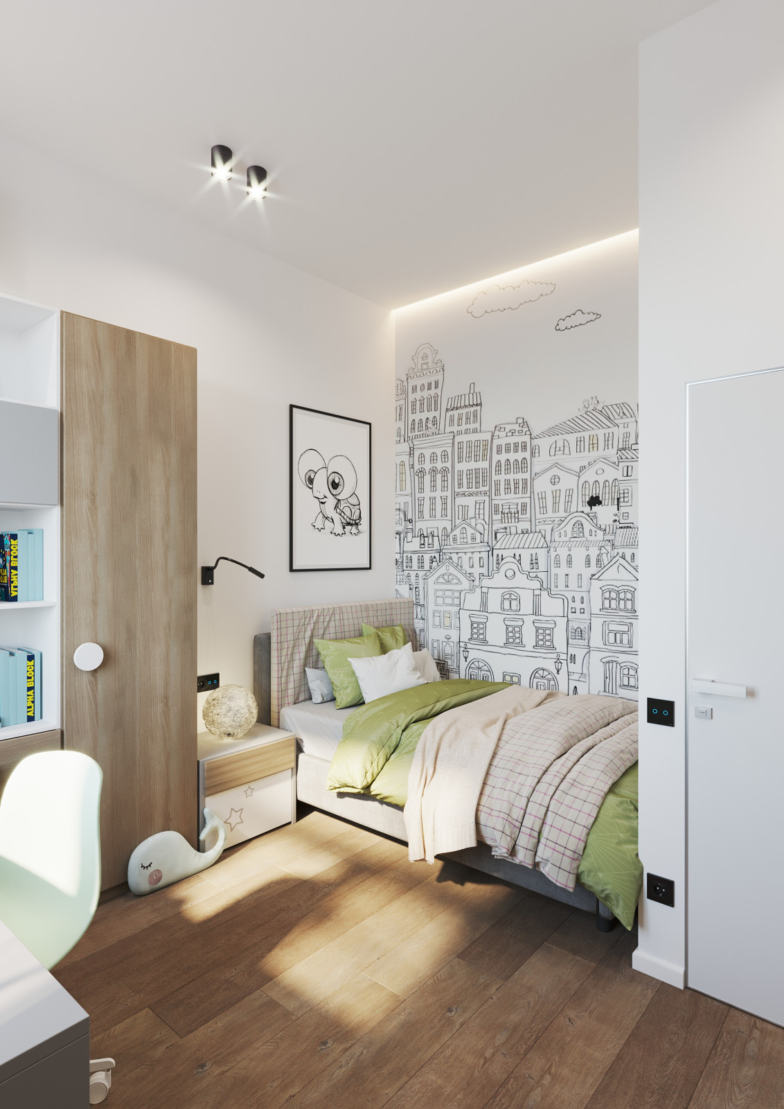 Дизайн интерьера таунхауса в Ростове