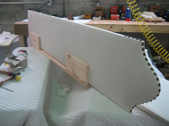 Folding Upholstered Screen