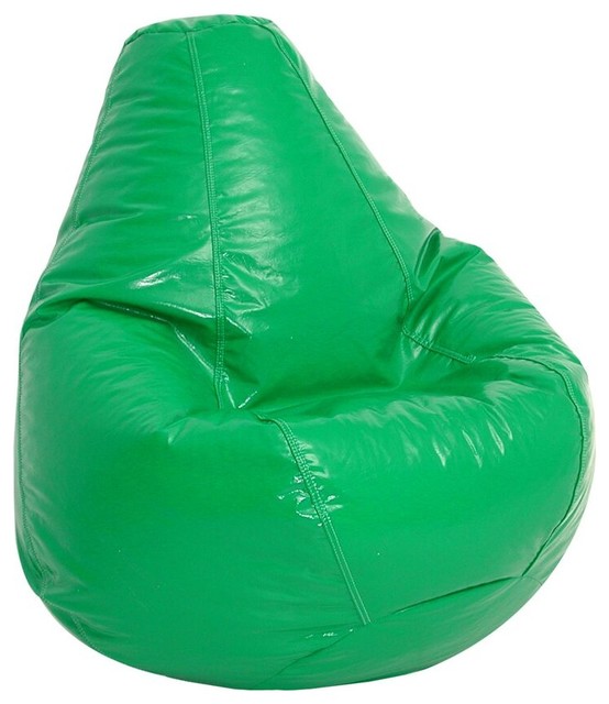 Wetlook Extra Large Pure Bead Bean Bag Green Contemporary Wetlook Extra Large Pure Bead Bean Bag Green Contemporary Chairs By American Furniture Alliance Inc