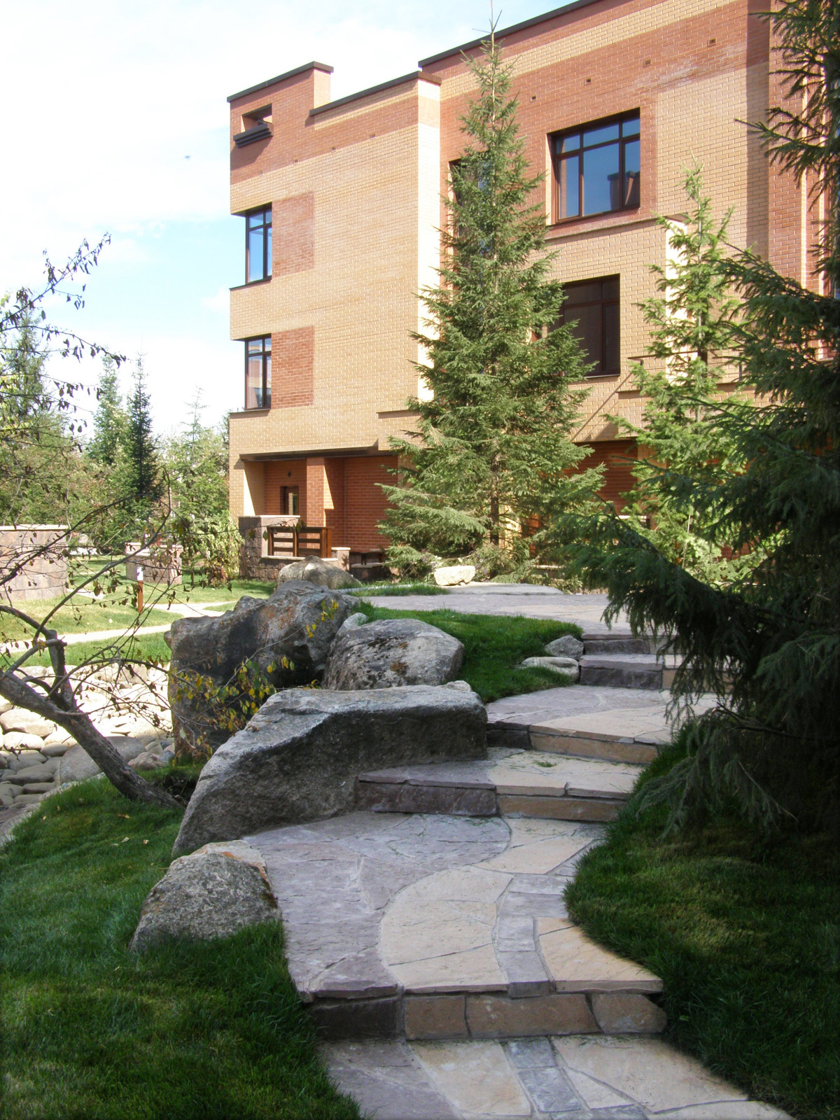 "Речка и терраса"