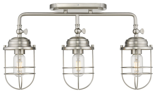 Golden Seaport 3 Lt Linear Semi Flush Track 9808 Lsf Pw Pewter Industrial Mount Ceiling Lighting By And Locks - Semi Flush Mount Ceiling Light Uk Golden Seaport 3 Lt Linear Semi Flush Track 9808 Lsf Pw Pewter Industrial Mount Ceiling Lighting By And Locks - Semi Flush Mount Ceiling Light Uk