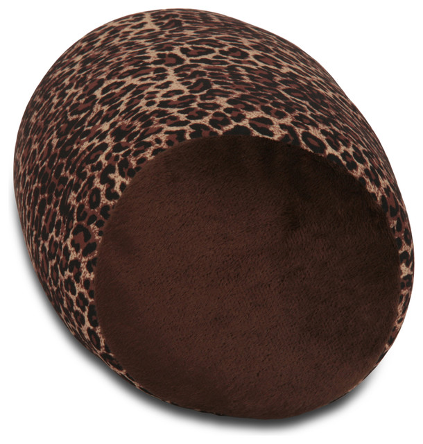 leopard print neck pillow