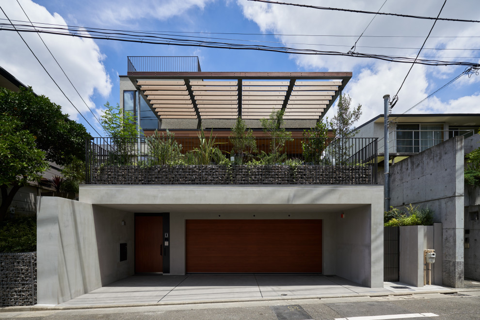 This is an example of a contemporary exterior in Tokyo.