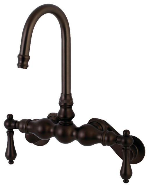 Wall Mount Clawfoot Tub Faucet Traditional Bathtub Faucets