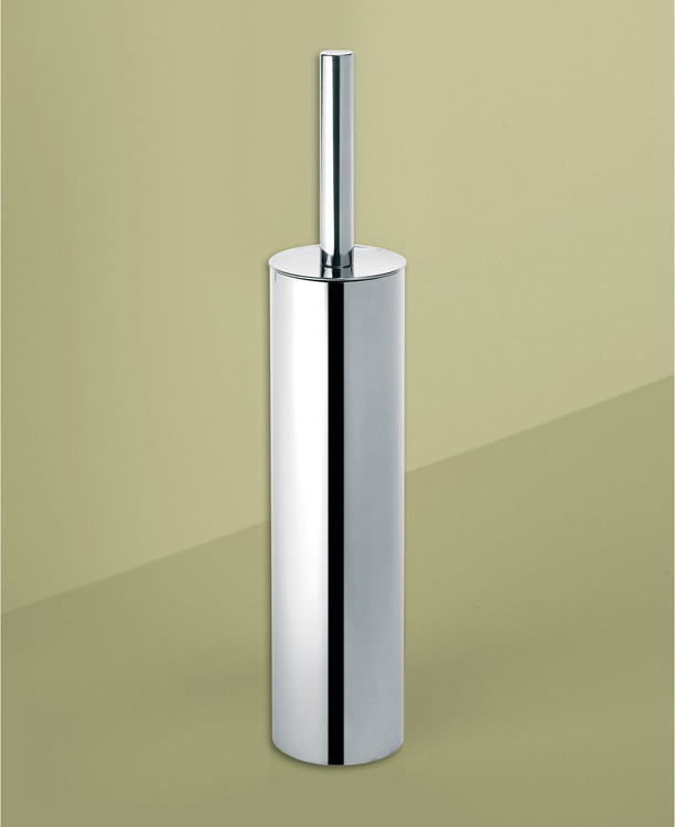 Round Chrome Toilet Brush By Gedy
