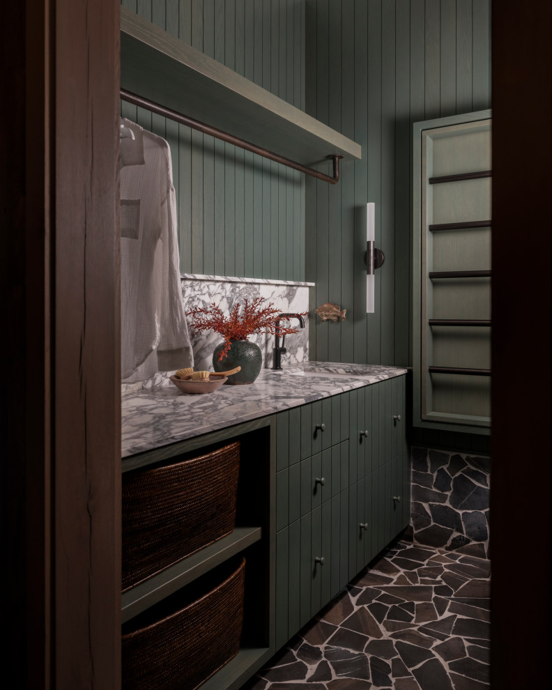 Interlachen Modern Lakehouse - Rustic - Laundry Room - Minneapolis - by ...
