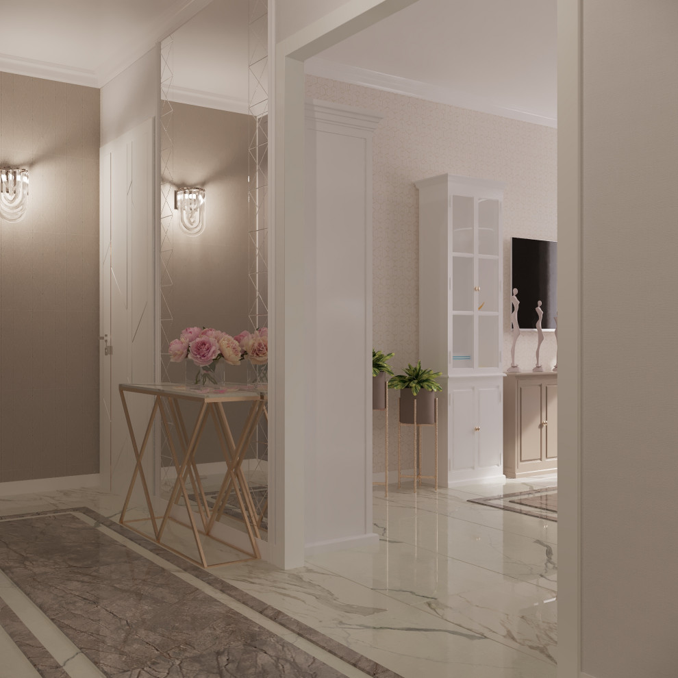 Дизайн проект двухкомнатной квартиры ЖК Летний Сад