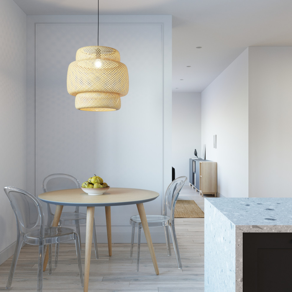 Лаконичная квартира в светлых тонах