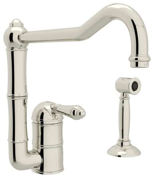 Rohl Italian Kitchen Acqui Single-Lever Handle Standard Kitchen Faucet ...