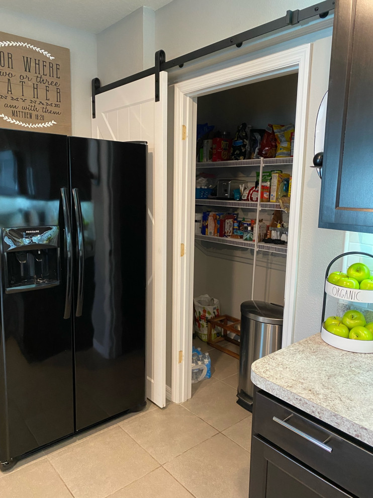 How would I fill this barn door gap?