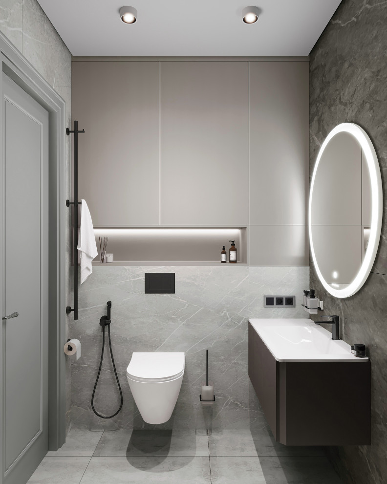 Дизайн интерьера квартиры с открытой террасой в жилом комплексе "Тармо"