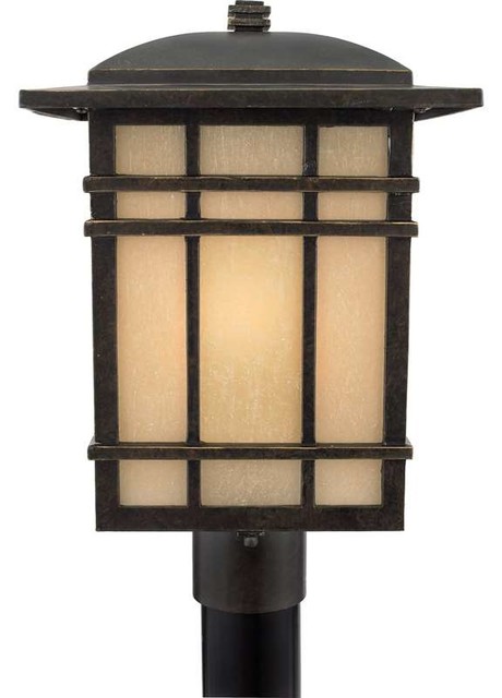 Quoizel 1 Light Hillcrest Post Lights In Imperial Bronze Craftsman Quoizel 1 Light Hillcrest Post Lights In Imperial Bronze Craftsman By Mylightingsource
