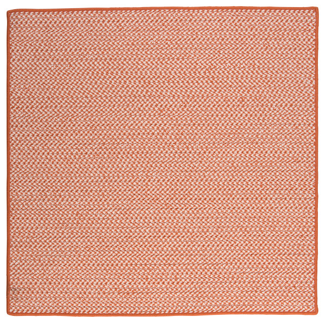 Outdoor Houndstooth Tweed Indoor/Outdoor Rug Rustic Farmhouse OT19, 6 ...