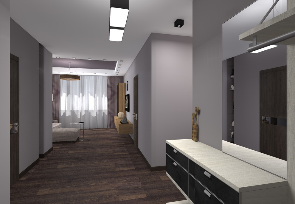 Дизайн-проект квартиры в ЖК "Дирижабль" на Профсоюзной ул.