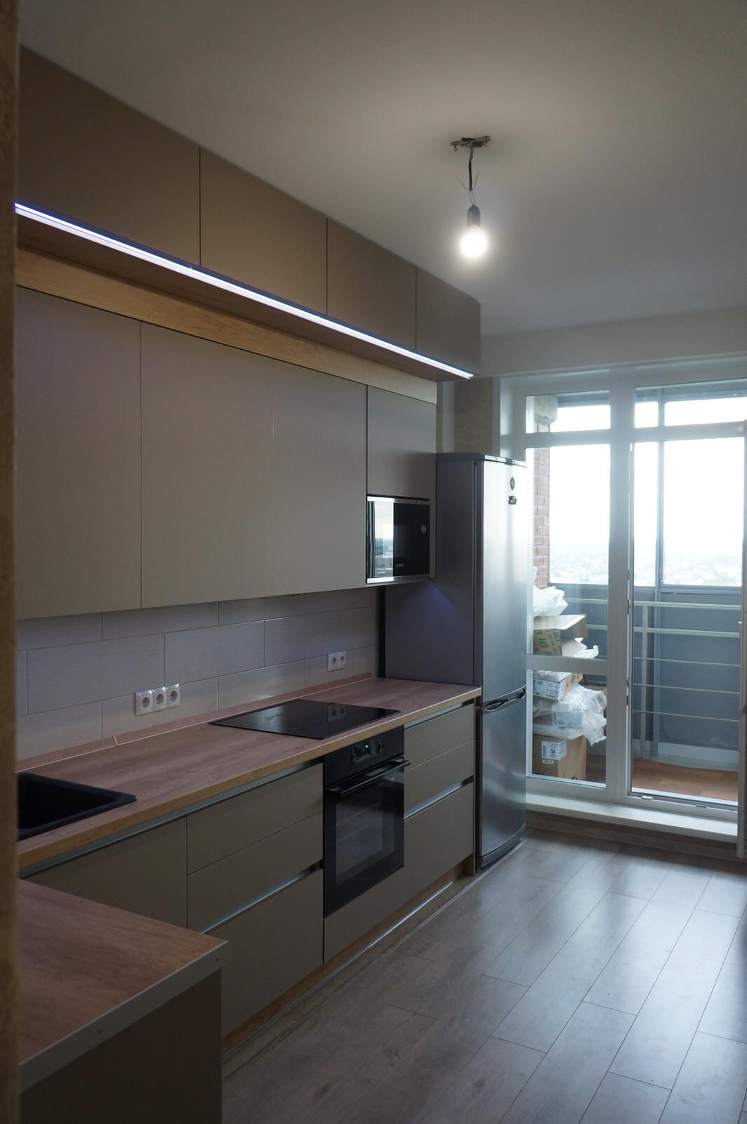 Кухня в стиле модерн 2, г. Новосибирск, ул. Троллейная 21