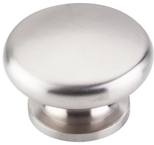 Flat Round Knob - Stainless Steel (TKSS19)