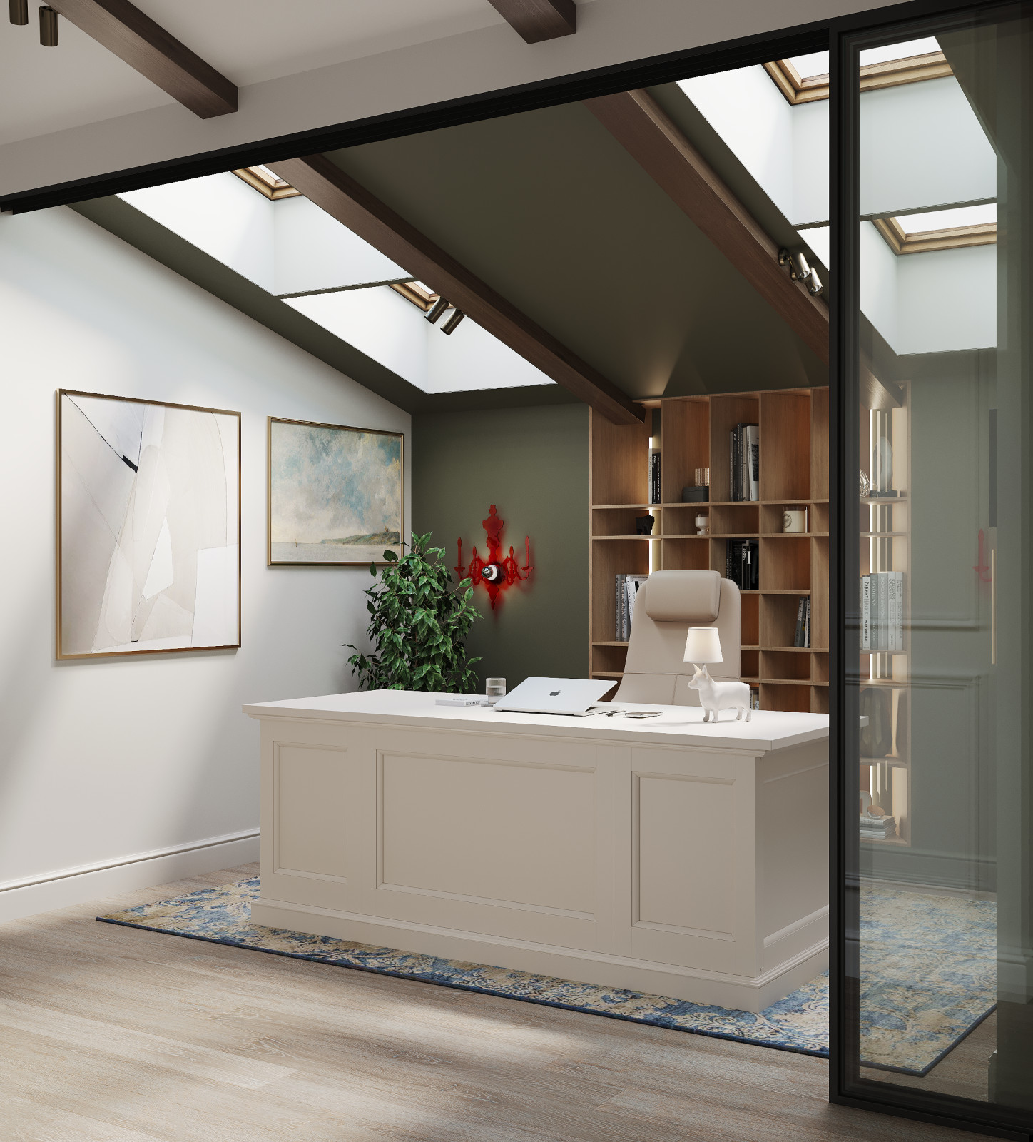 Двухэтажная квартира в центре Петербурга