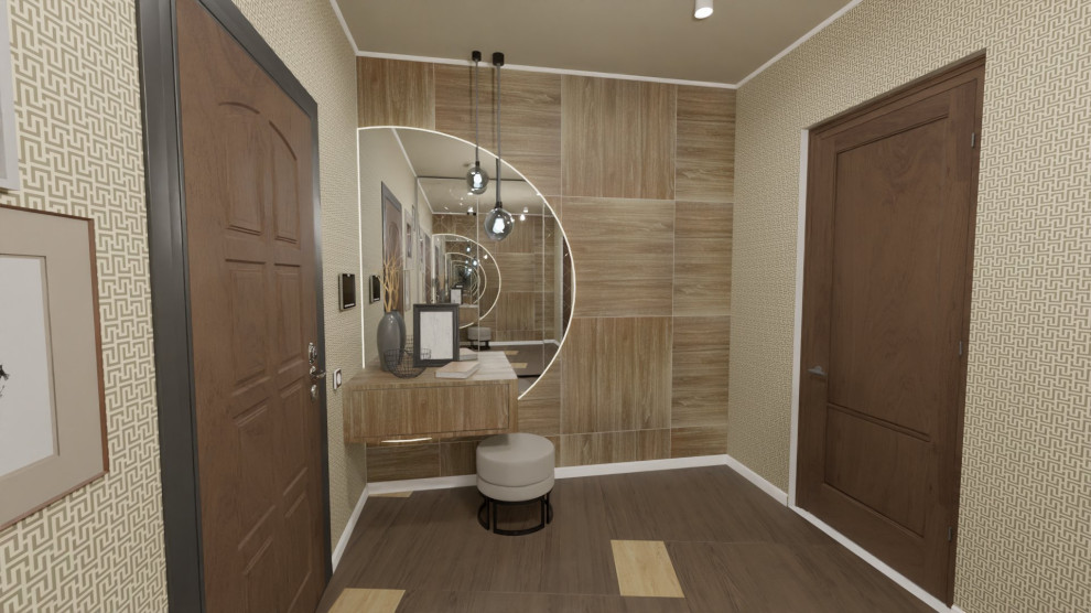 Дизайн проект прихожей-коридора