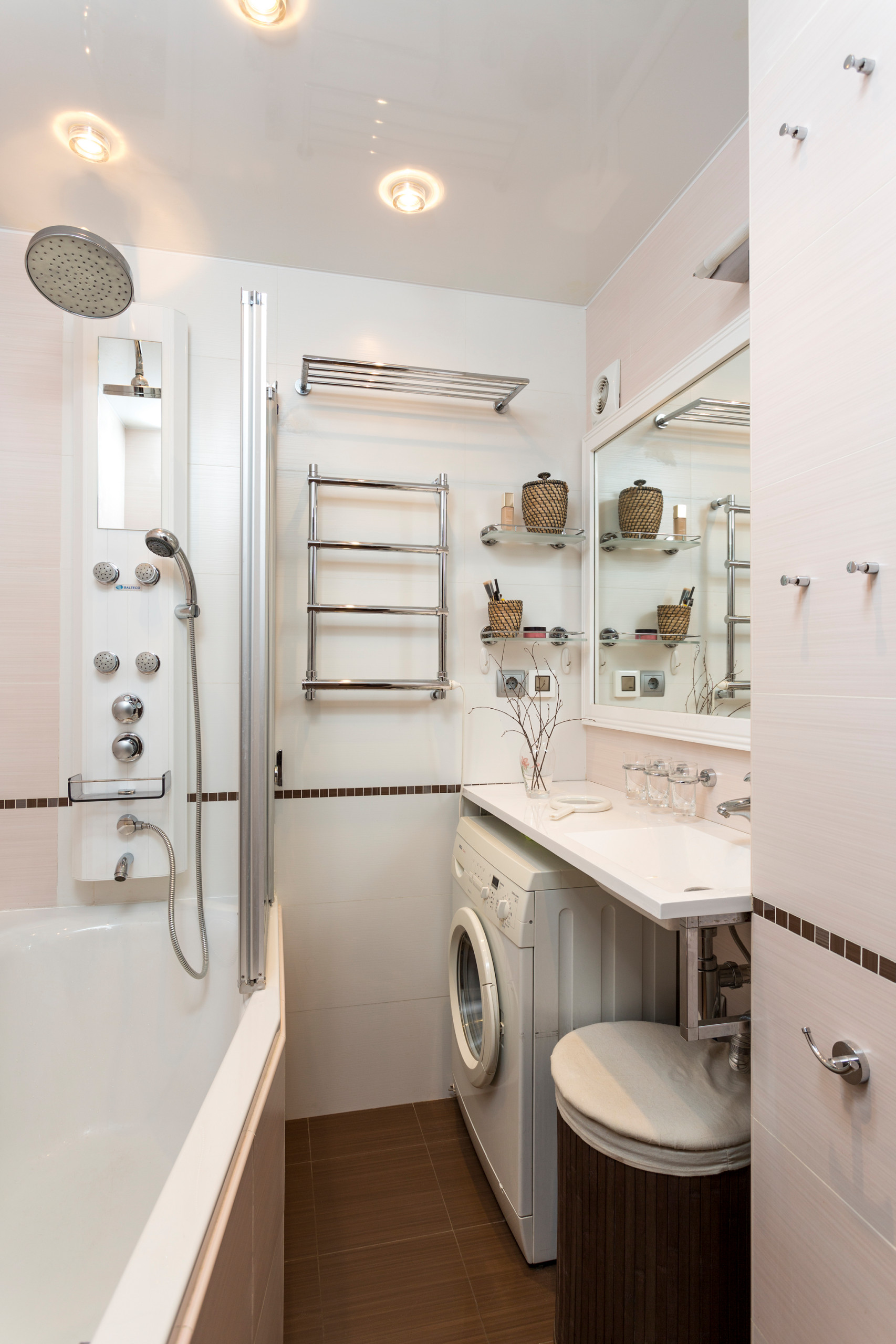 Дизайн маленьких ванных комнат без унитаза (77 фото) » НА ДАЧЕ ФОТО