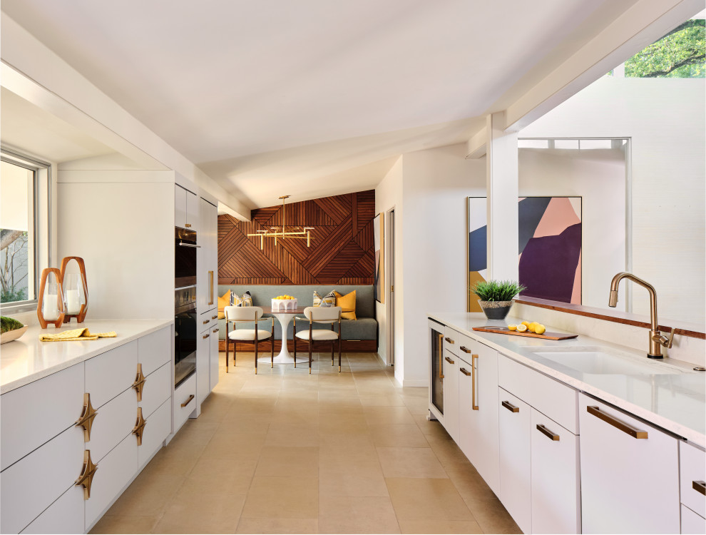 Terrell Hills Mid Century Modern Project - Midcentury - Kitchen ...