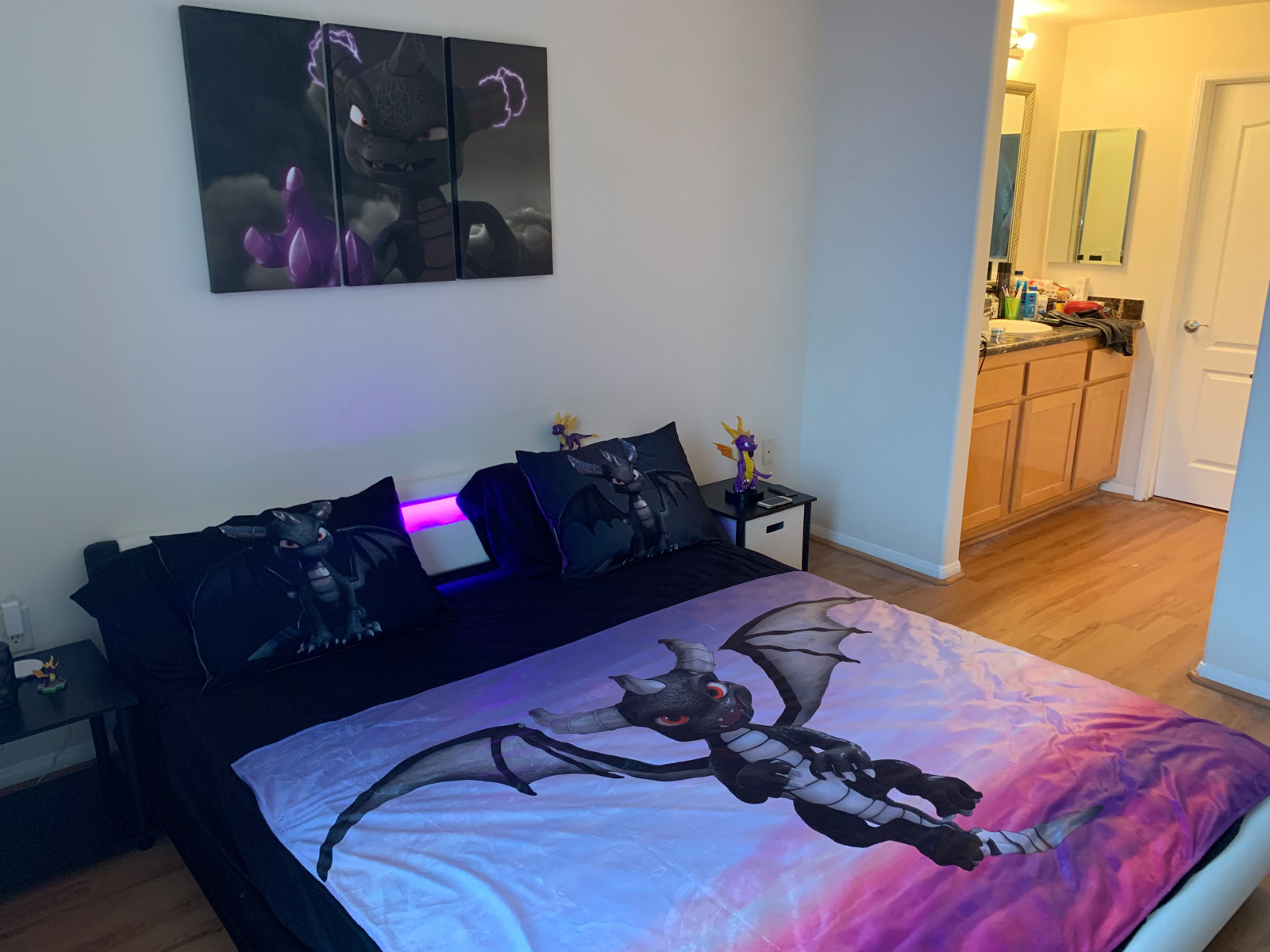 Постельное белье с принтом