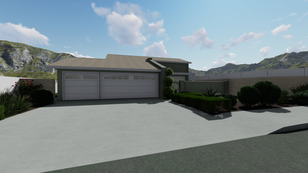 The Davis Residence Kitchen & Front Remodel