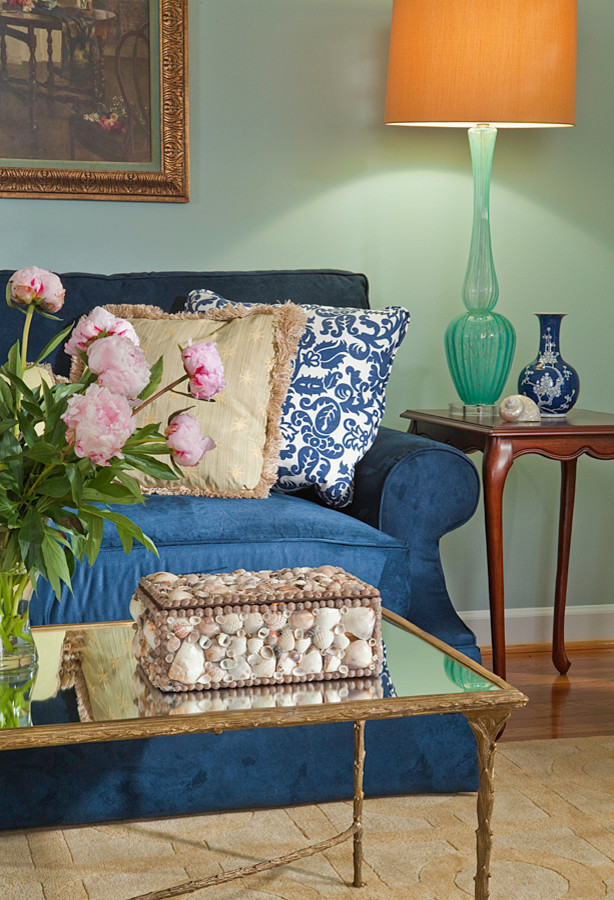 Traditional living room in DC Metro.