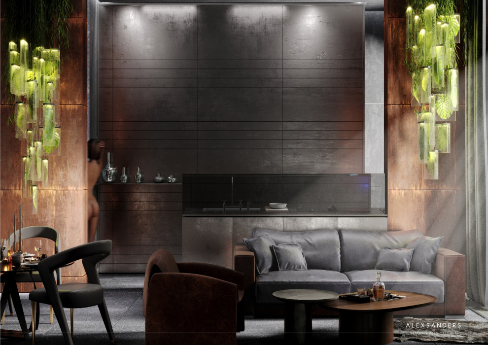 Визуализация интерьера Sidney City , Москва