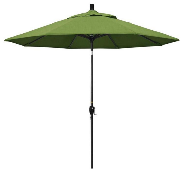9' Pacific Trail Series Patio Umbrella, Sunbrella 1A Spectrum Cilantro Fabric