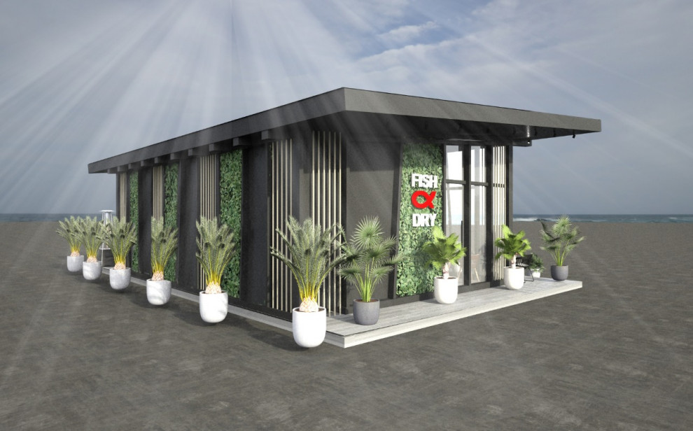 Рыбный ресторан на набережной Сочи