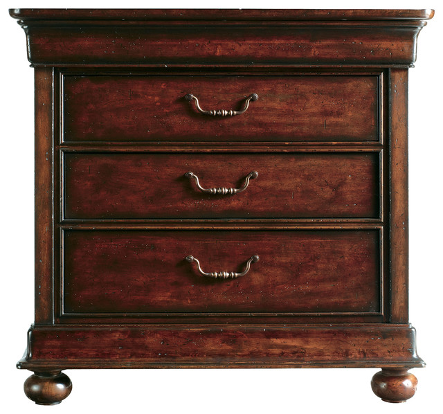 Stanley Furniture Louis Philippe Bedroom Bachelor&#39;s Chest - Traditional - Accent Chests And ...