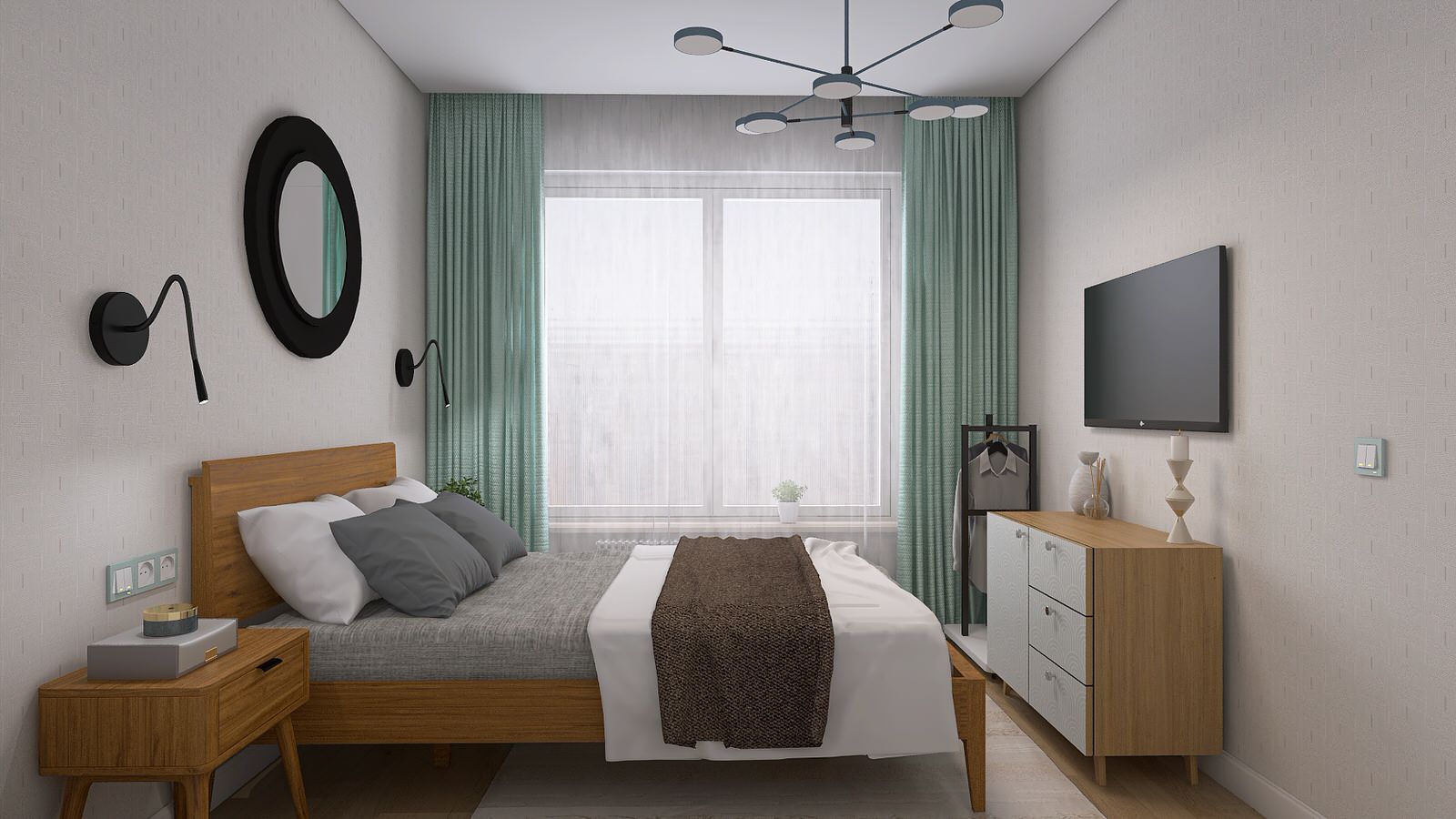 Дизайн-проект квартиры, 45 м2