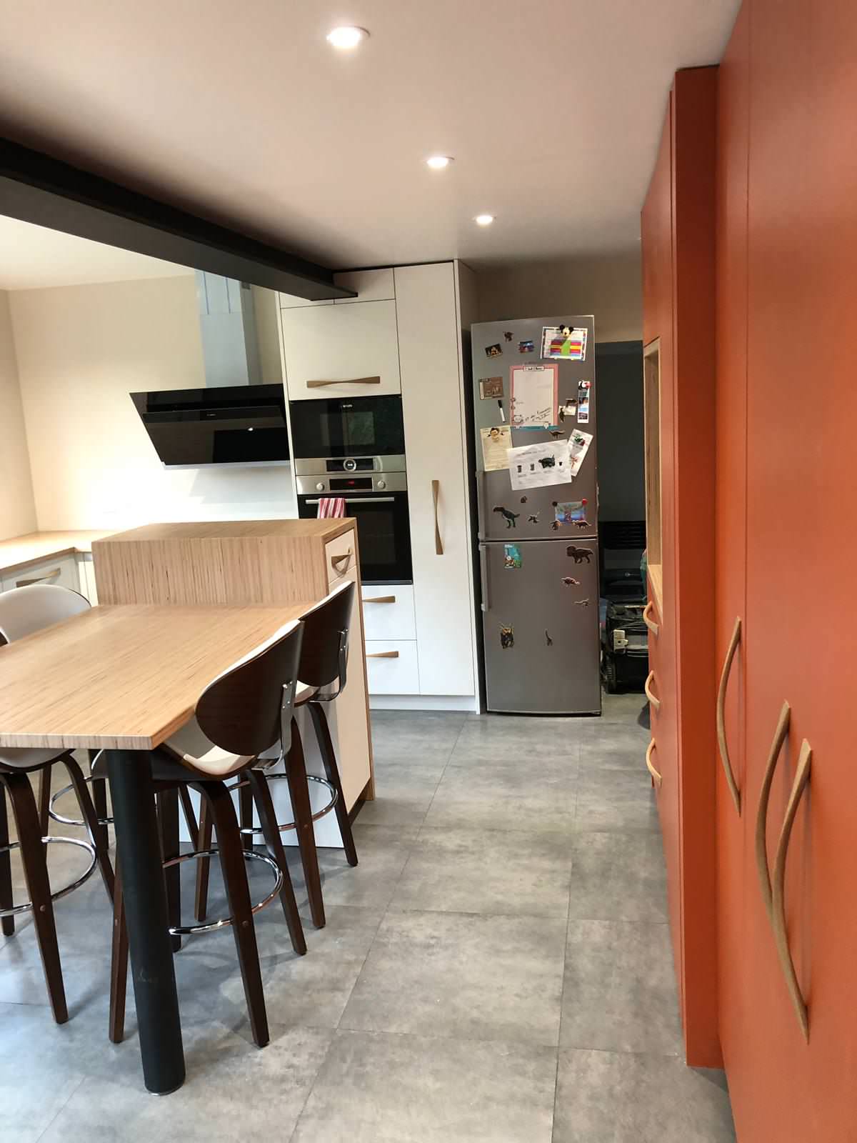 Extension en ossature bois d'une maison individuelle