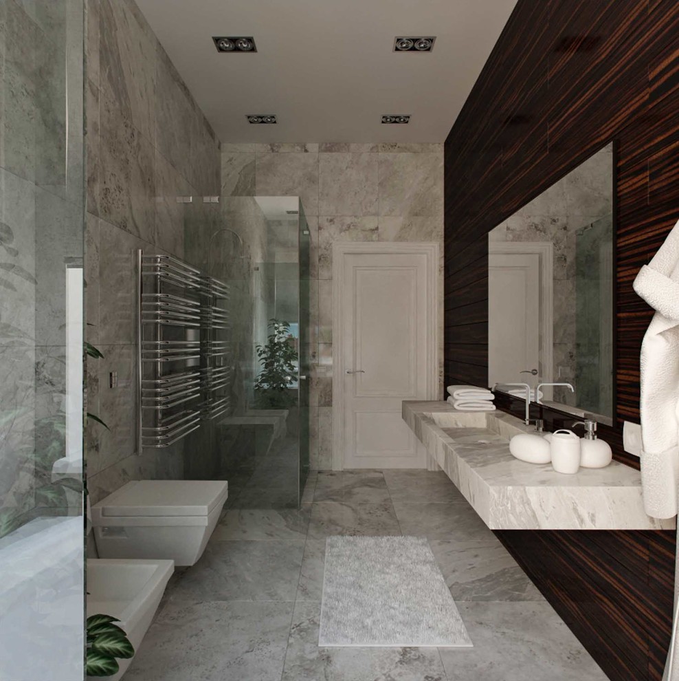 Семейный дом в стиле минимализм