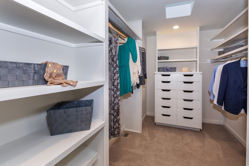 Design ideas for a midcentury storage and wardrobe in Los Angeles.