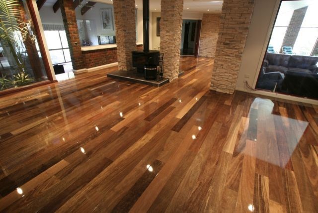Spotted gum floors