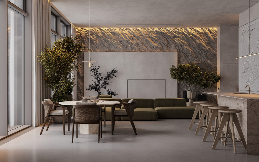 Кухня-гостиная