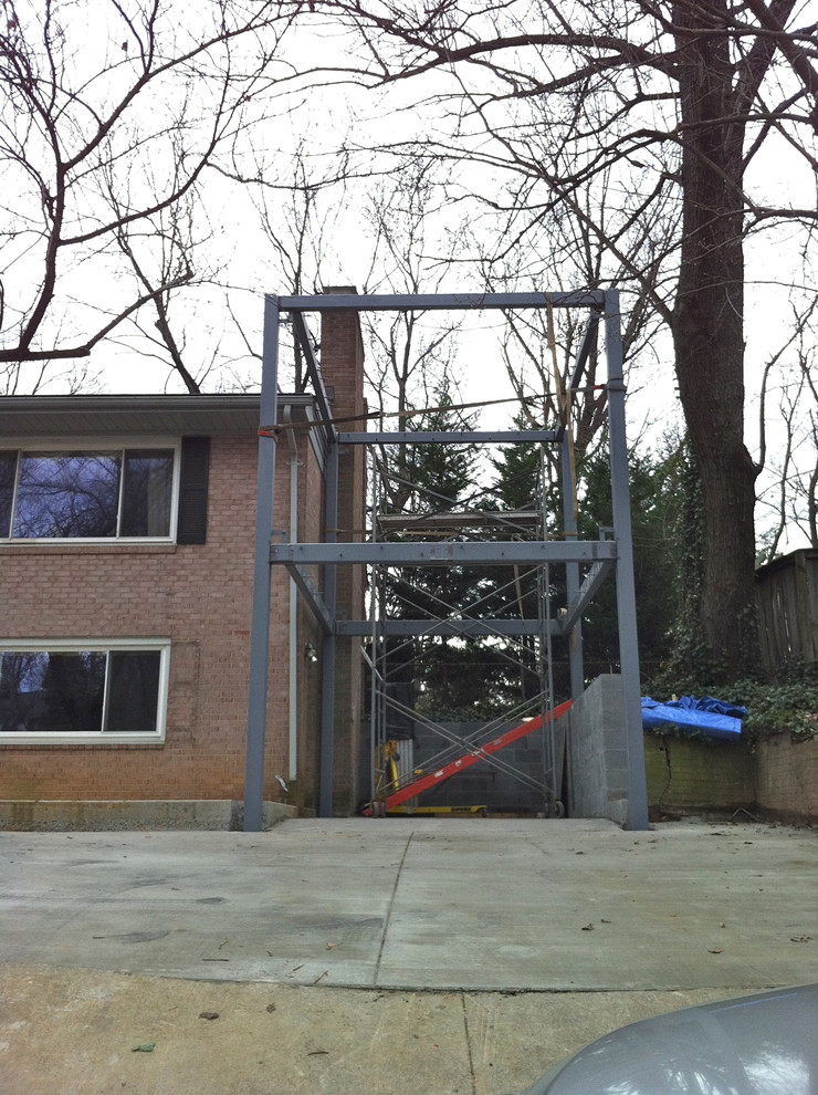 Steel frame addition