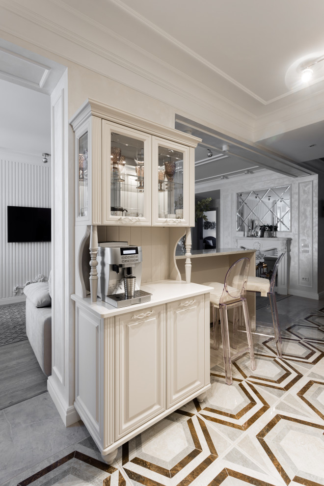 Интерьер в цвете экрю-гармония внутреннего мира. Квартира 7