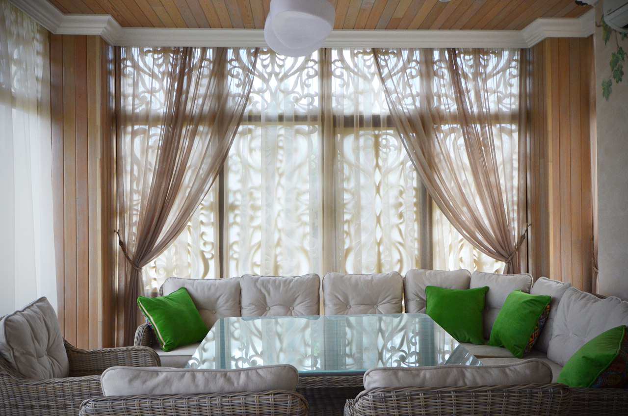 Интерьер летней веранды