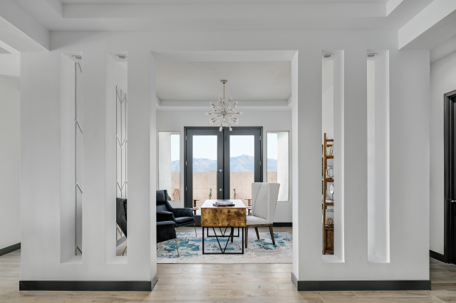 National Home Builder contemporary-home-office