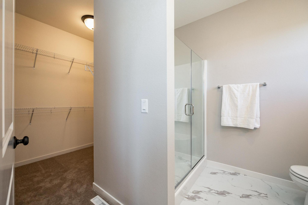Closet - contemporary closet idea in Cedar Rapids