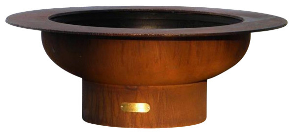 Saturn Outdoor Fire Pit Contemporary Fire Pits By Timeless