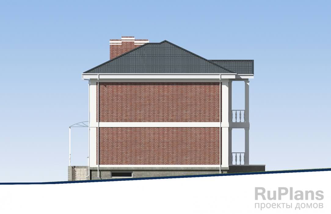 Rg5020 - Проект двухэтажного дома с цоколем