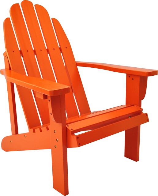 Catalina Adirondack Chair, Aqua - Contemporary 