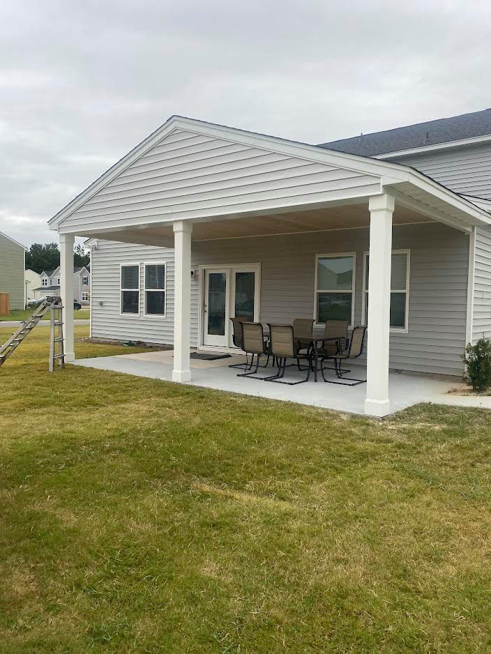 Exterior Porch and Build
