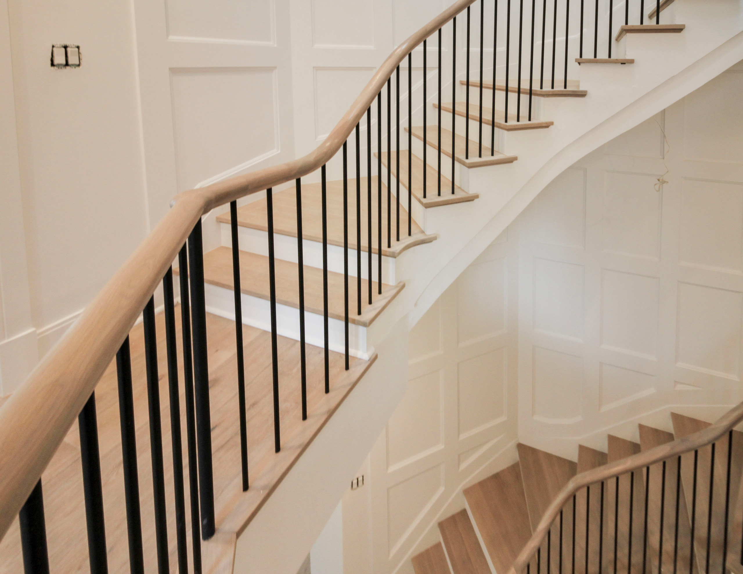 100_Hexagonal Floating-Staircase, Bethesda MD 20817