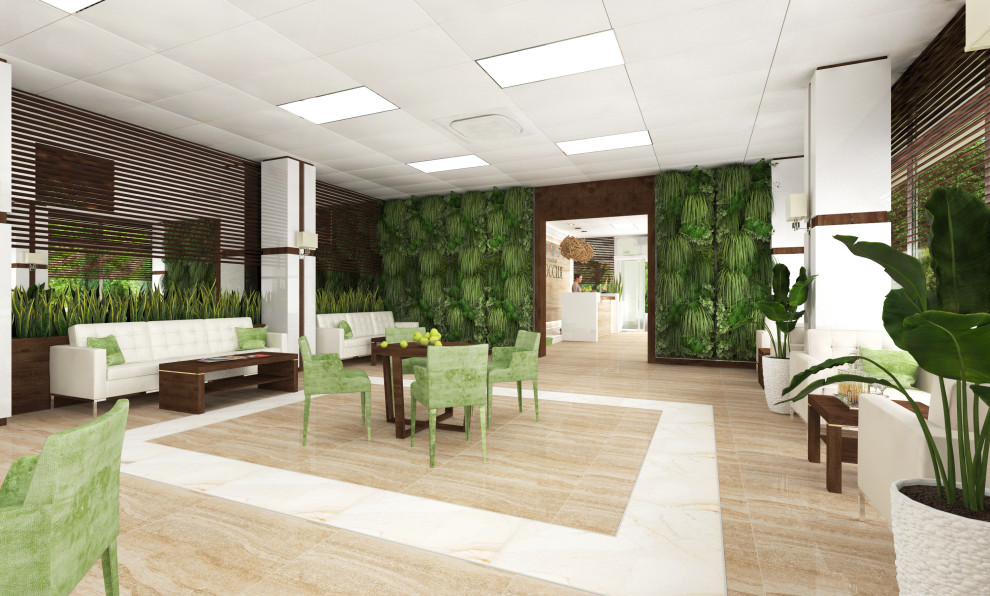 Санаторий (общественные зоны и типовой номер), г. Ялта