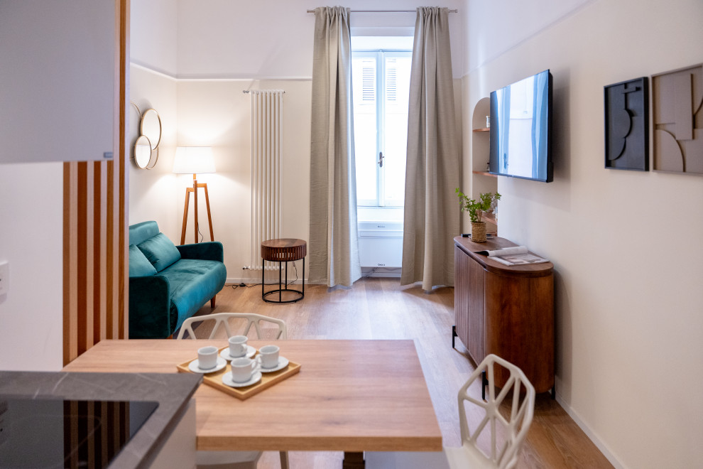 Ristrutturazione monolocale a Monti